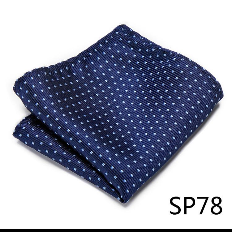Guangzhou 1200-Pin High-Density Men'S Elegant Retro Business Suit Jacquard Pocket Towel Square Towel