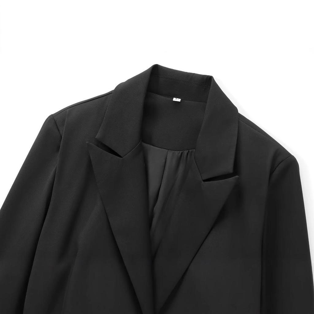 2024 Autumn Women's European & American Style Short Suit Jacket with Casual Long Pants