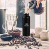 RicoRich Vacuum Insulated Stainless Steel Water Bottle Sports Bottle 750ml Black Thermal/Cold (RRWB06-BK)…
