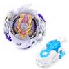 Toupie de Combat Métallique Gyro Jouet Con Lanceur à Corde, Gyroscope de Combat, Toupie de Combat d'Arène Cadeau Cadeau d'Anniversaire