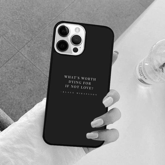 Joseph Morgan Klaus The Original Phone Case Cover For iPhone 17 Air 15 16e Pro Max 14 13 12 11 Pro Max Plus