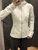 Lulu Original Women's Windproof Softshell Hooded Jacket for Yoga - Breathable Autumn/Winter Coat