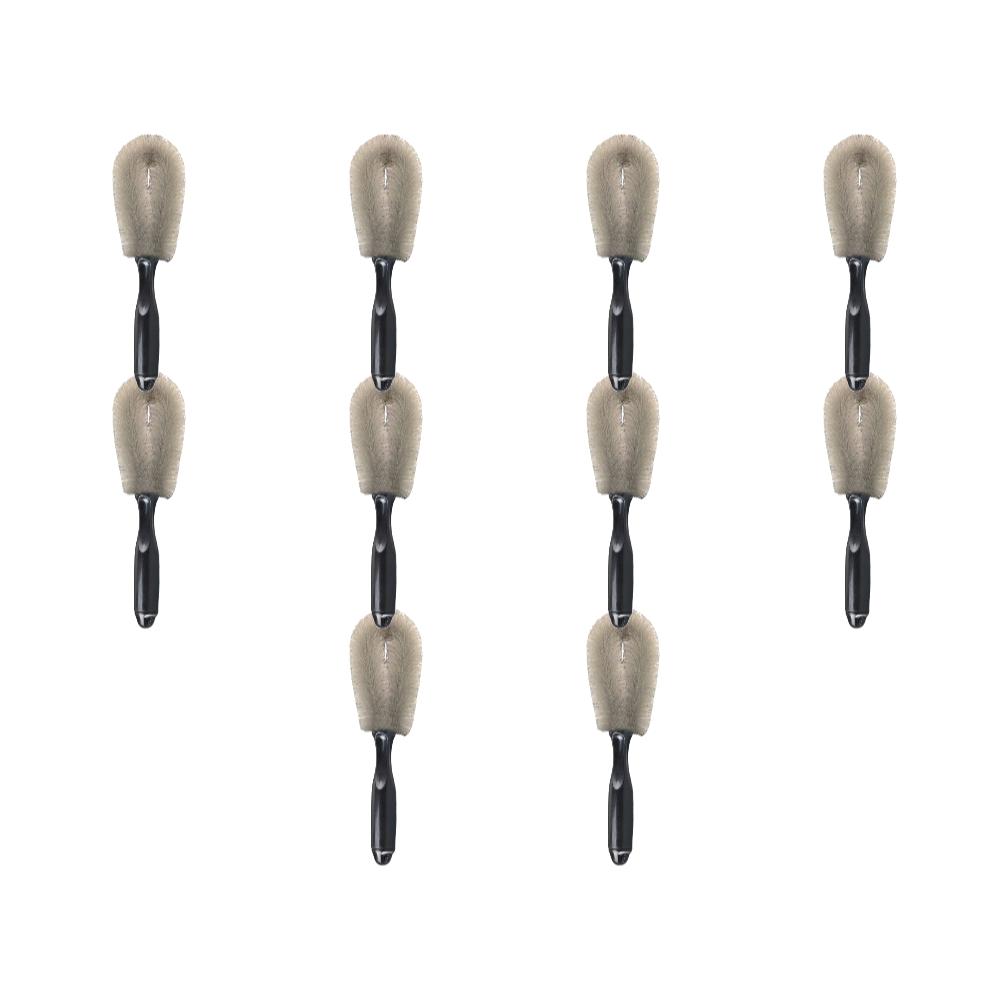 1/5/10PCS Car Cleaning Brush Soft Bristle Car Rim Scrubber Cleaner Tire Detailing Brushes Universal Wet Dry Auto Washing Tools