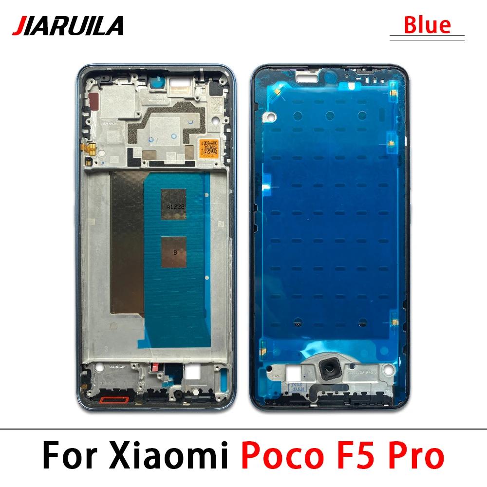 NEW Middle Frame Housing For Xiaomi Poco F1 F2 Pro F3 F4 F5 Pro Front LCD Frame Holder Cover Middle Housing Cover Bezel Parts