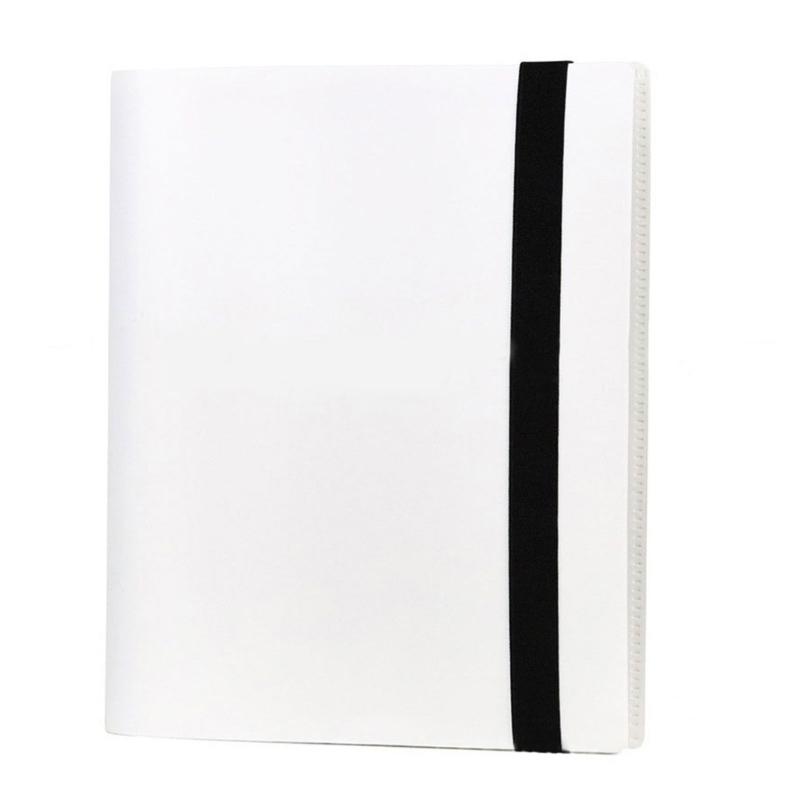 Trading Card Binder 9 Pocket,Card Collection Binder for 360 Cards,Card Book Sturdy Card Holders Folders Card Album Gift белый