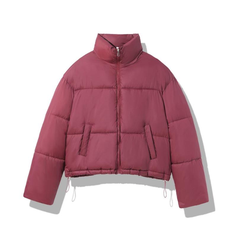 New cotton clothes women's short versatile stand-up collar small thickened cotton-padded jacket