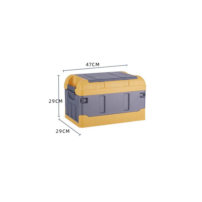 Car Storage Box Foldable Backup Camping Storage Box Firm Car Sorting Storage Box Home Stowing Tidying Automobiles Accessories