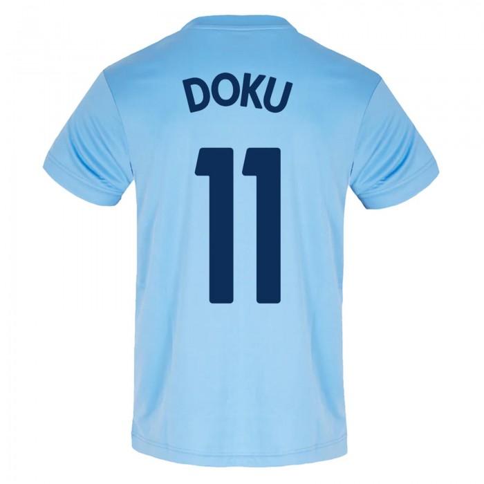 Manchester City FC Mens Doku 11 Polyester T-Shirt