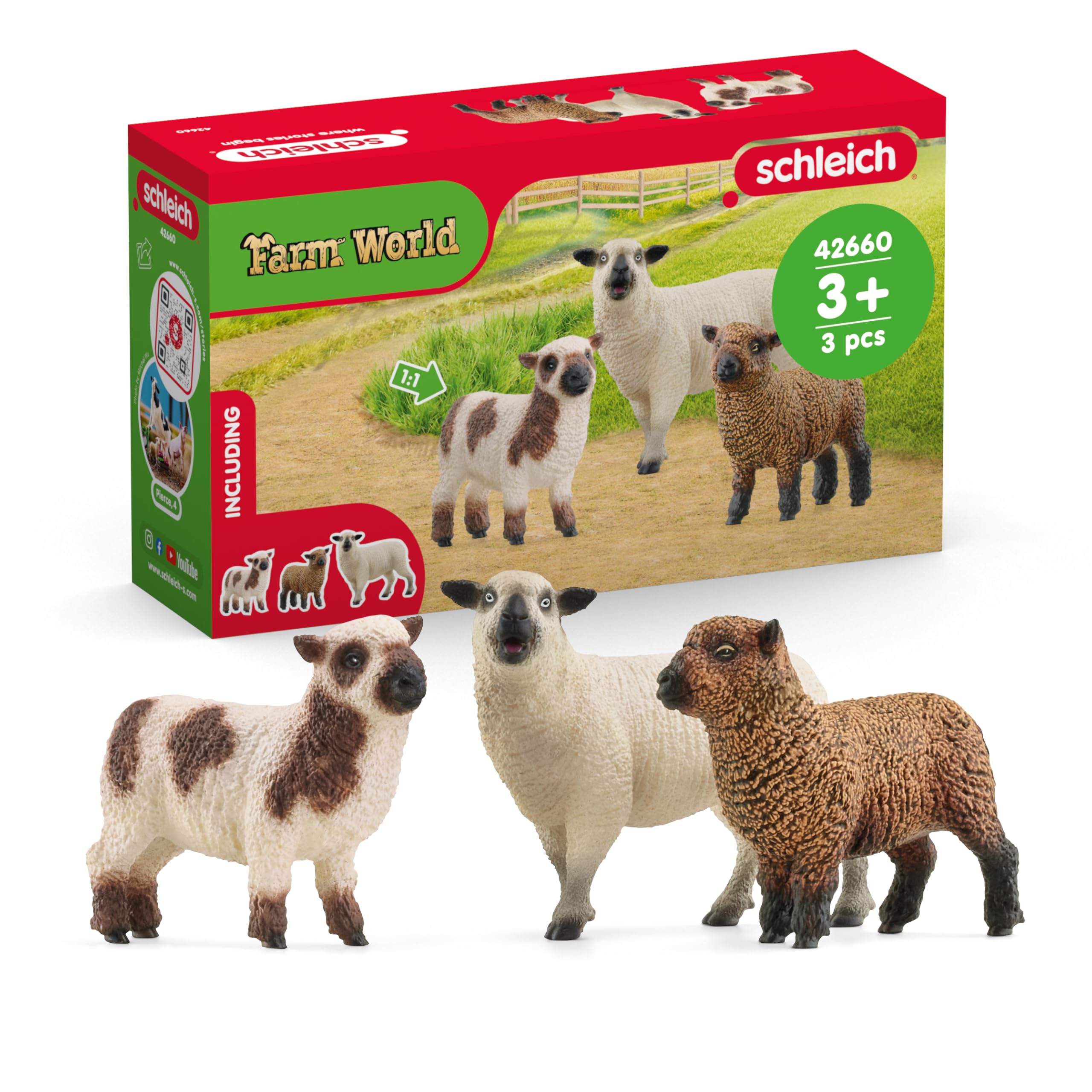 

Schleich Farm World Sheep Friends 42660