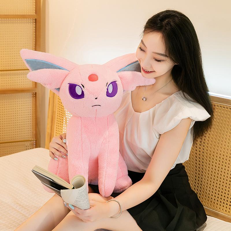 For Children Holiday 40/70Cm Espeon  Plushy Items Big Manga Toy Cushion Comic Massive Pokmon Eifie Peluche Padded Treat