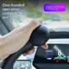 Easy-Grip Silicone Steering Wheel Knob 360° Smooth Rotation One-Hand Operation With Built-In Metal Bearing & Non-Slip Grip