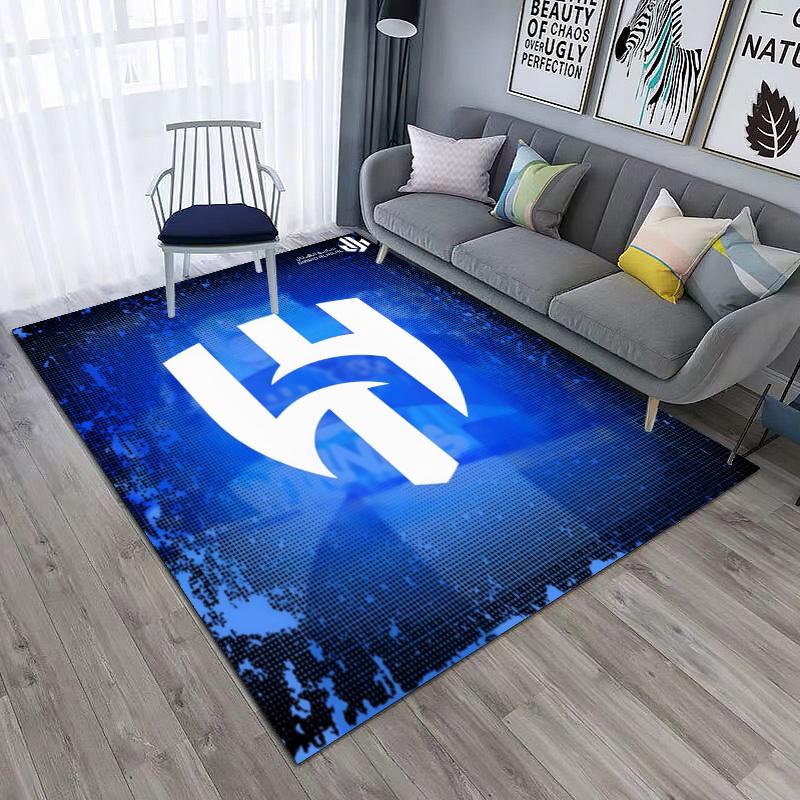 Roshn Saudi League football team Al Hilal SFC Neymar da Silva Santos Júnior carpet is suitable for living room and bedroom office decorative carpet K2