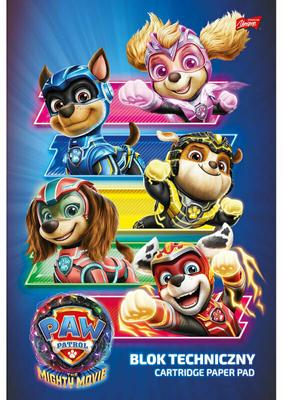 Technical Block A4 10k. Paw Patrol.