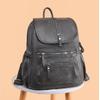 Large capacity backpack women's texture commuter backpack
