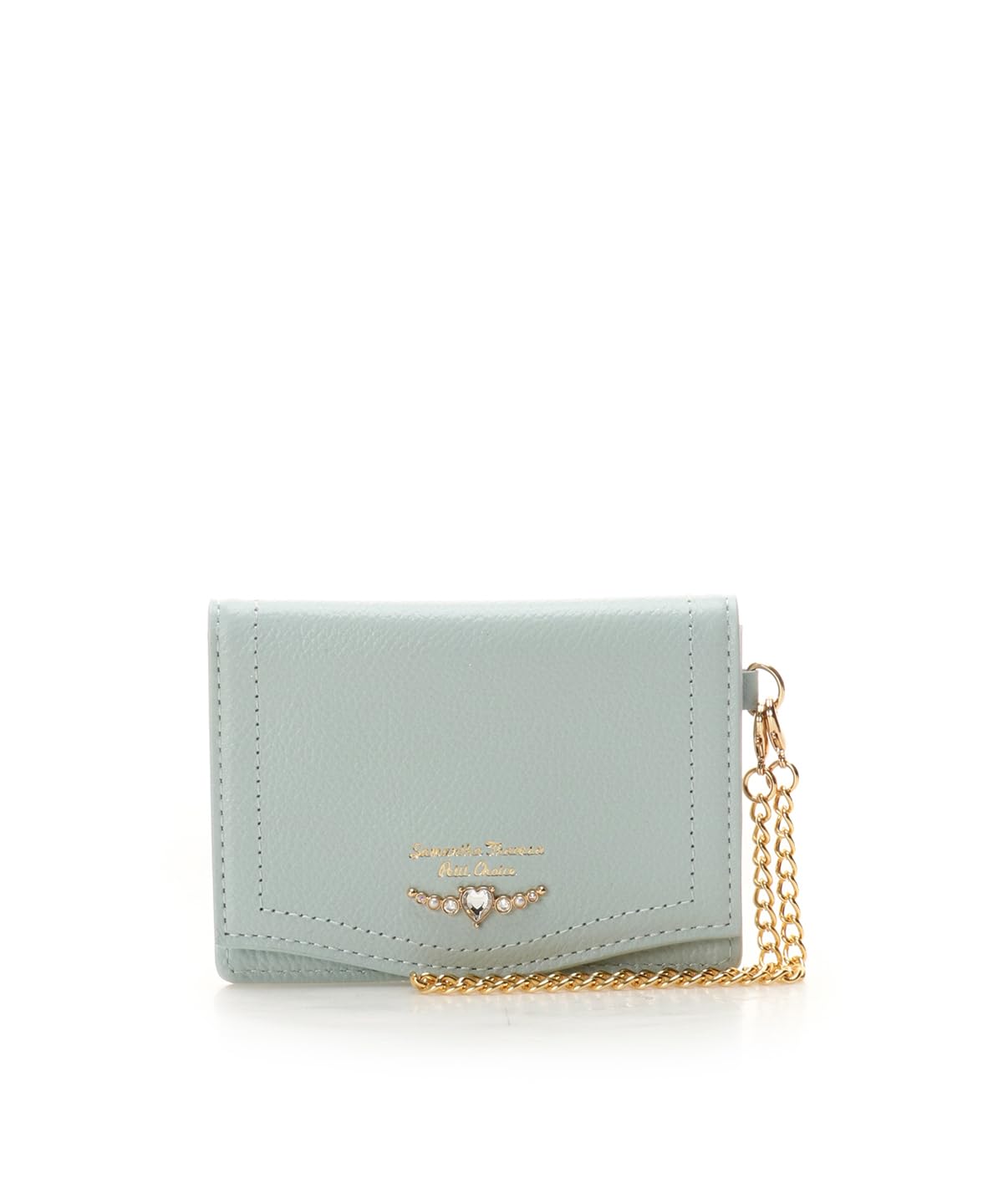 

Чехол для бижутерии Thavasa Petit Clear Heart Bijou Pass Case 00122310220421 Mint [Samantha Choice] для женщин мятный