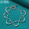 Love Bracelet Silver Beautiful Jewelry