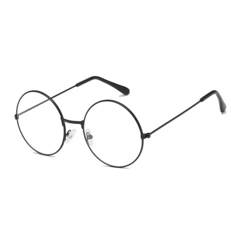 Cosplay Glasses Anime Potters Round Metal Frame Retro Vintage Style Accessories for Adults Boys Girls Gifts