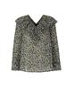 VISITINNEWYORK V-Neck Frill Collar Blouse (Vy8Ls13)