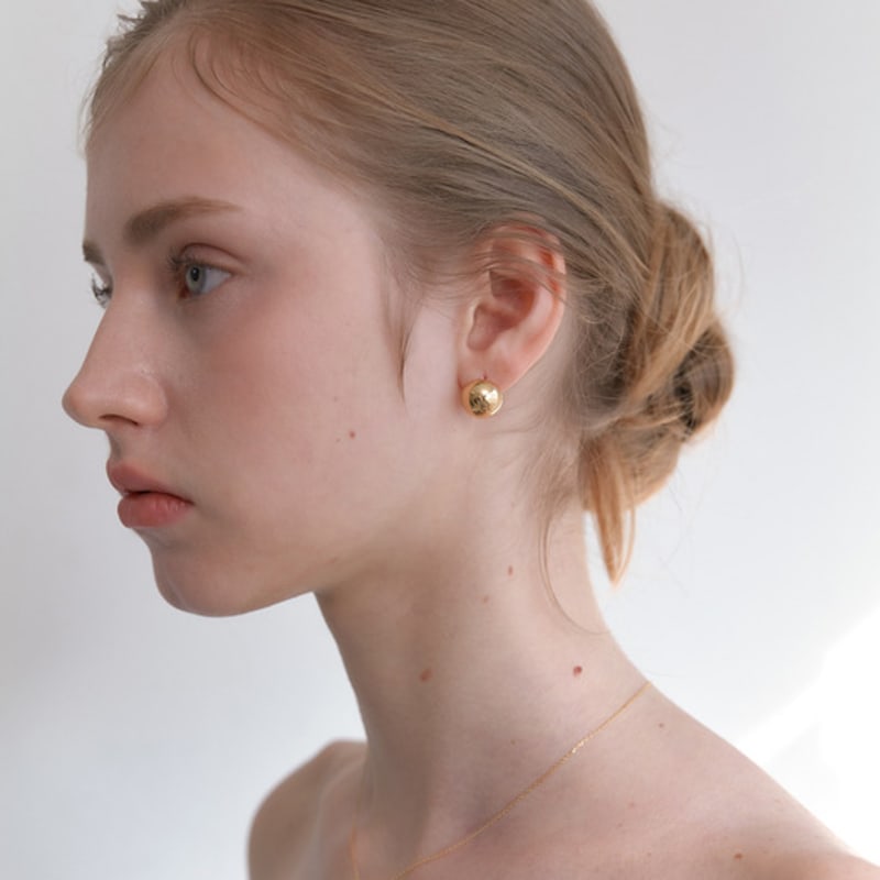 OVLA CIRCLE STUD EARRING JE022