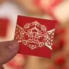 10PCS Best Wishes Luck Money Bag Dragon Pattern Red Envelope Chinese Money Bags  Spring Festival
