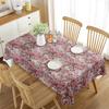 Floral Tablecloth Rectangular Floral Plant Natural Landscape Decor Tablecloth Decorations for Home Kitchen Dining Room Banquet