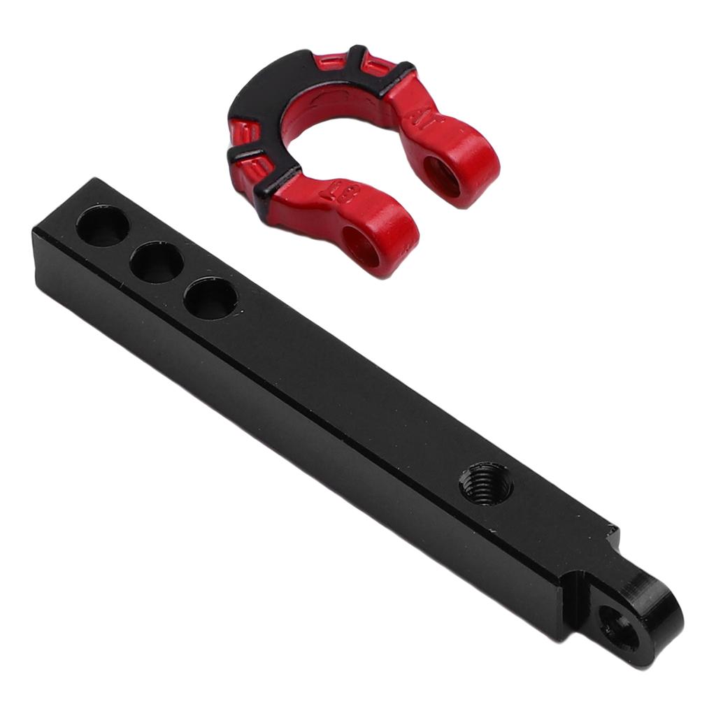 Metal RC Trailer Hitch Tow Hook High Strength Alloy Trailer Hitch Receiver for 1Celsius8 1Celsius10 RC Crawler Accessories