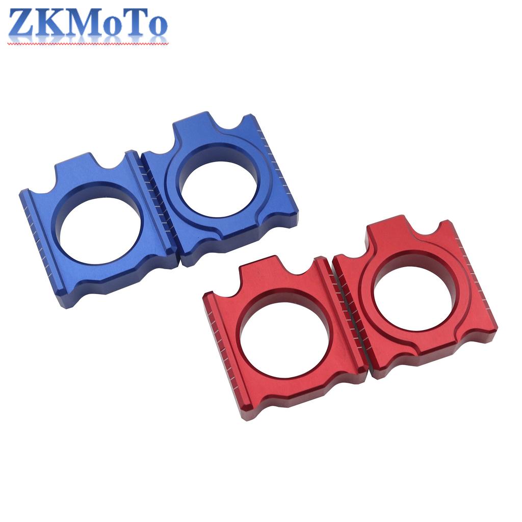 Motocross CNC Rear Chain Adjuster Axle Block For HONDA CRF 250R 450R 250X 450X 250RX 450RX CR125 CR250 CR CRF 2002-2021 2022
