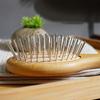 Mini Hair Comb Eco-Friendly Wooden Portable Air Cushion Cute Airbag Anti Static Wide Round Head Tooth Massage Combs Hair Brush