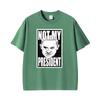 Not My President Benjamin Netanyahu Tshirt Unisexs Unisex Summer Fashion Humor T Shirt Oversized Casual Cotton Streetwear T Shirts