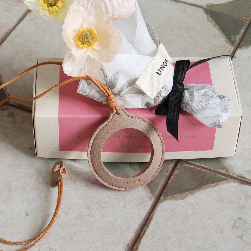 Handmade Leather Magnifying Necklace