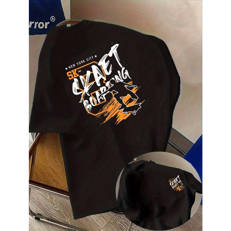 European sizes High-Quality Men S T-Shirt in a Casual And Stylish Streetwear Design S