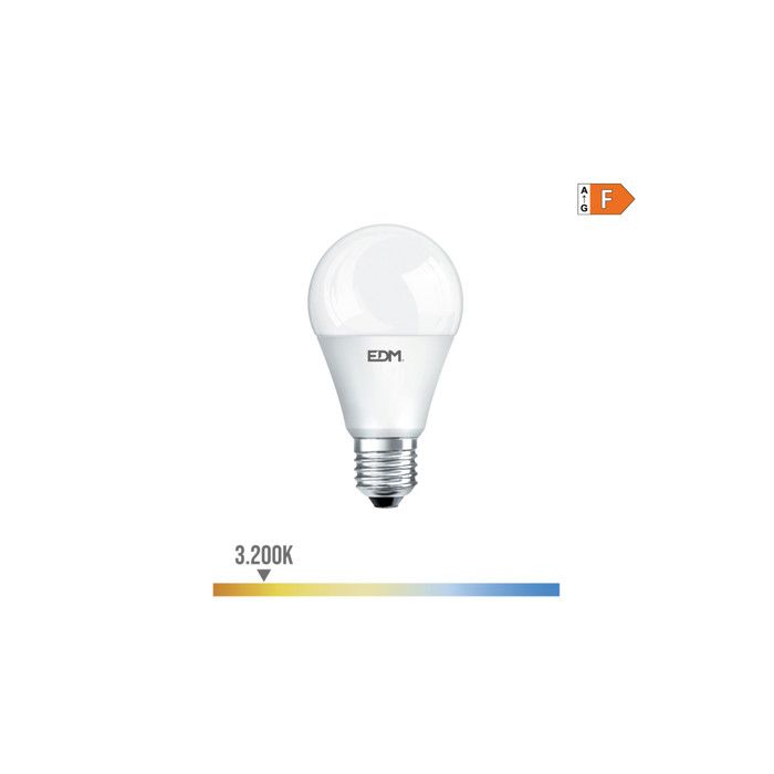 Ampoule LED E27 – 12W – 1154lm – 3200K – Lumière Chaude – 6x11,5cm - 35457