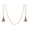 Bohemian Wood Bead Tassel Garland - Home Decor Piece