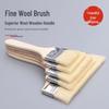 Wooden Handle Wool Brush 10-Pack