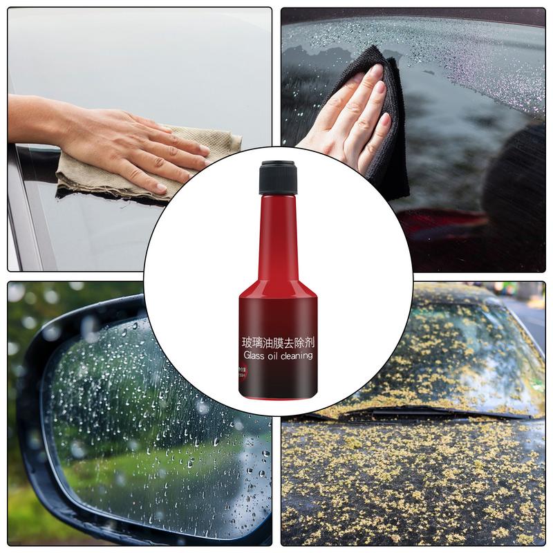 Glass Oil Film Remover Powerful Windshield Oil Film Cleaner Car Window Cleaner Multipurpose Car Window Oil Film Cleaner Car