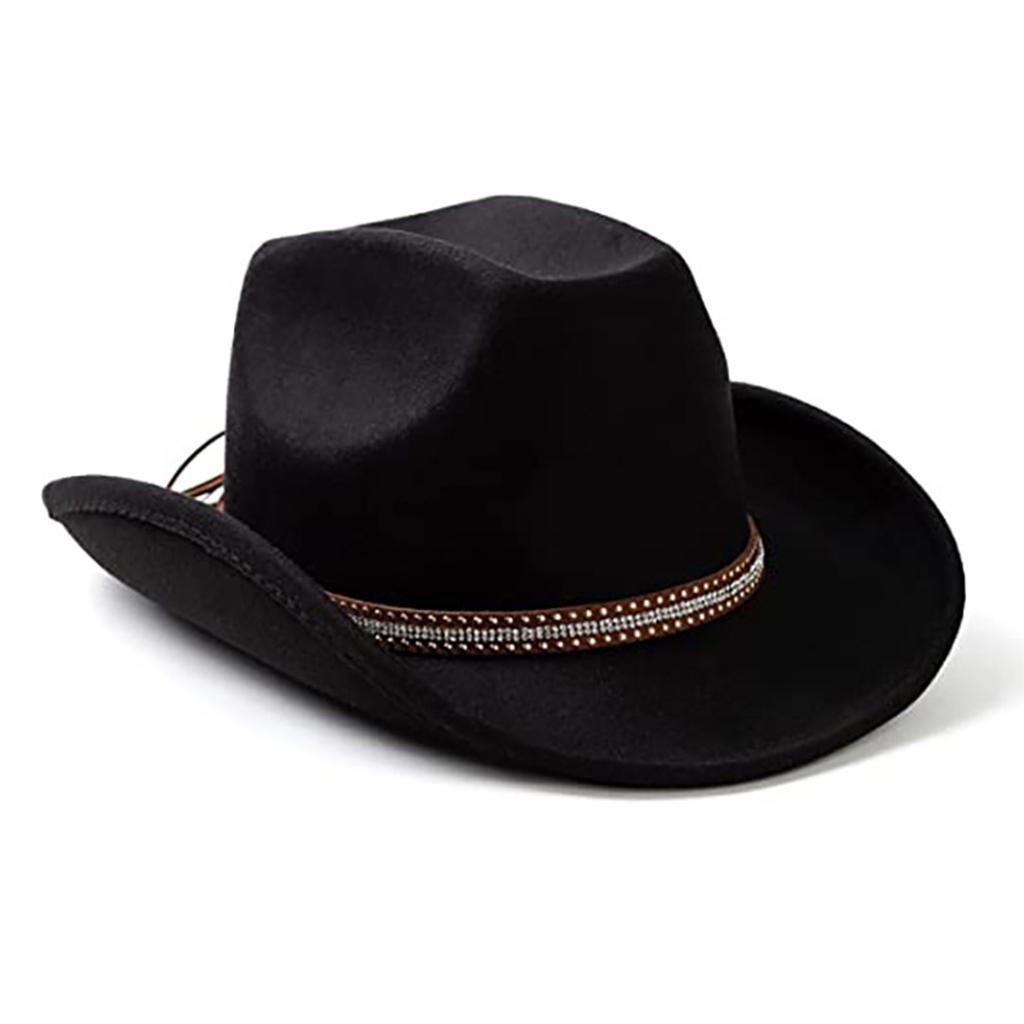 Wide Brim Cowboy Hat Knight Hat for Bachelorette Party Music Festival Versatile for Club Stage Bar Photo Props
