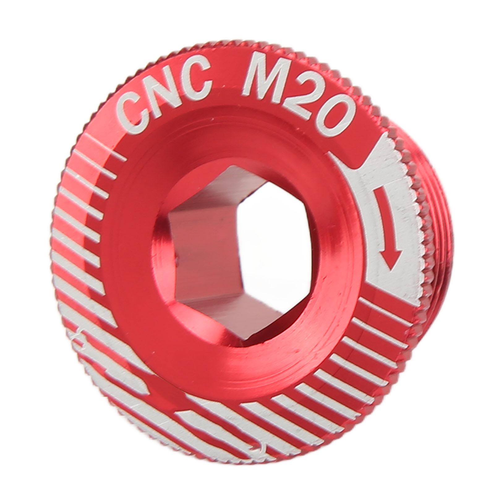 

Винты шатуна велосипеда Алюминиевый сплав M20 Фиксирующий винт шатуна Болты шатуна велосипеда M20 Черный Red