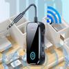 Bluetooth 6.0 Aux Audio Transmitter Receiver 2 In 1 Wireless Adapter 3.5Mm With Mic Hifi Stereo Music For Car Tv Pc Airplane