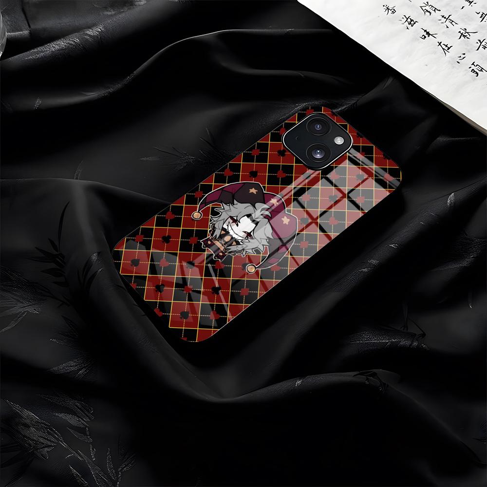 The Freak Circus Pierrot Phone Case For IPhone 17 Pro Max 16 15 14 Pro Max 13 11 Plus Glass Cover