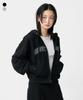 Groove Rhyme 3-Ply Terry Applique Logo Zip-Up Hoodie (2 Colors) (Frbrcxj502M)