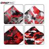 Car Red Camo Film PVC Waterproof Self Adhesive Camouflage Film Auto Body Color Change Sticker for Auto Motorcycle Stickers