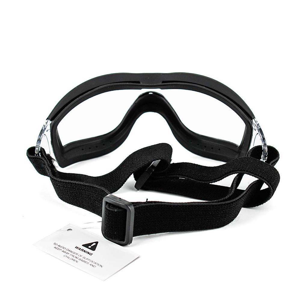 TRIROCK Dog Goggles for Medium to Large Pet Glasses with UV Protection Sunglasses, Dogs, (Clear)