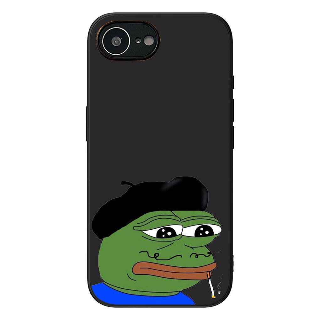 Sad Frog Pepe Funny Casing Phone Cover for Samsung Galaxy A05 A06 A14 A50 A51 A52 A12 A13 A23 A70 A07 A25 A26 M53 A56 Soft Case