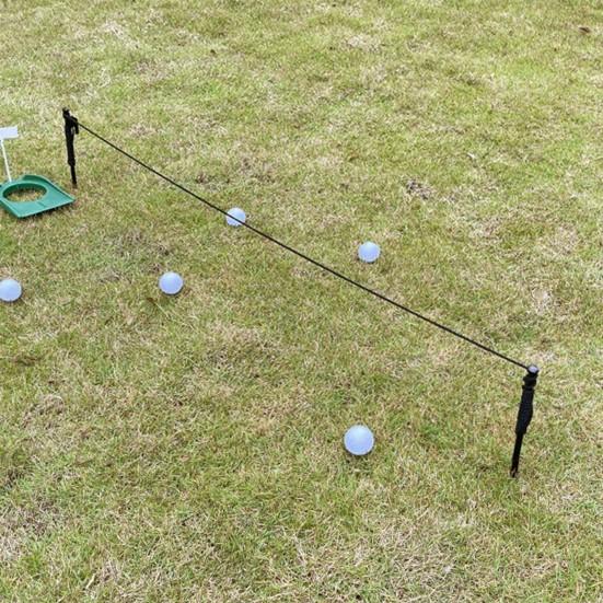 

1 комплект клюшек для гольфа Высокая гибкость Свинг Практика Металл Прочный Пут Аксессуары для тренировок