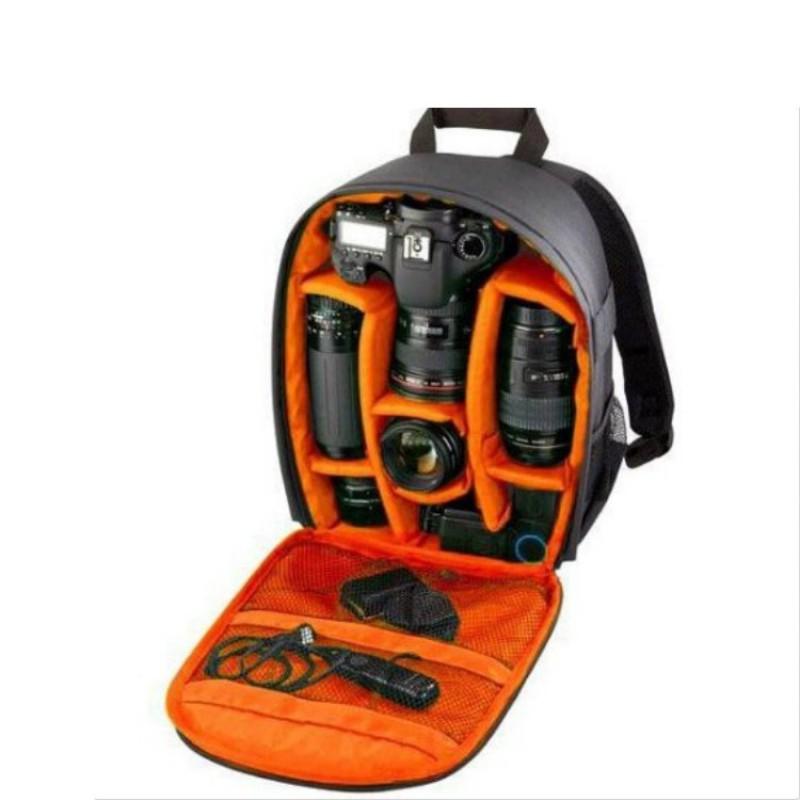 Compact Dual-Shoulder Camera Backpack DSLR Mirrorless Cameras - Waterproof Shockproof Lightweight Travel Bag