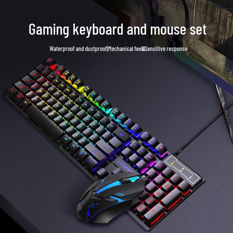 

FOREV FVQ305S Wired Gaming Keyboard Mouse Combo