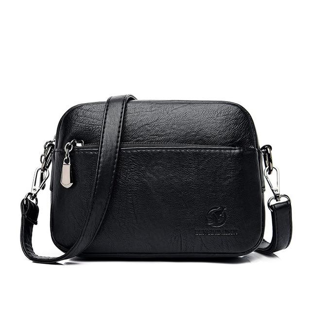Leder Schulter Umhängetaschen Für Frauen Mode Kleine Tasche Dame Echtes Leder Frauen 'S Handtaschen
