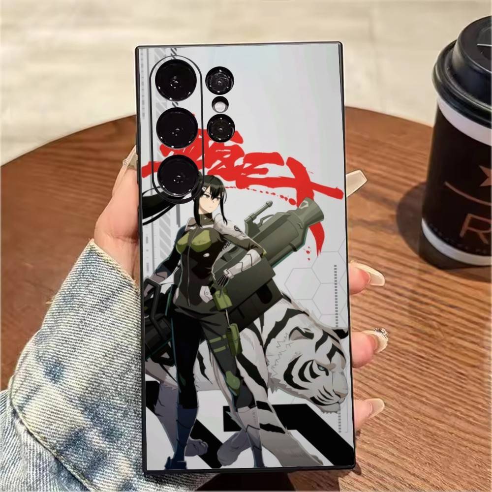 M-Monster-8 Anime K-KaijuS No-8 Phone Case For Samsung S25,S24,S21,S22,S23,S20,Ultra,S26,Plus,Fe,Note,5G Black Cover