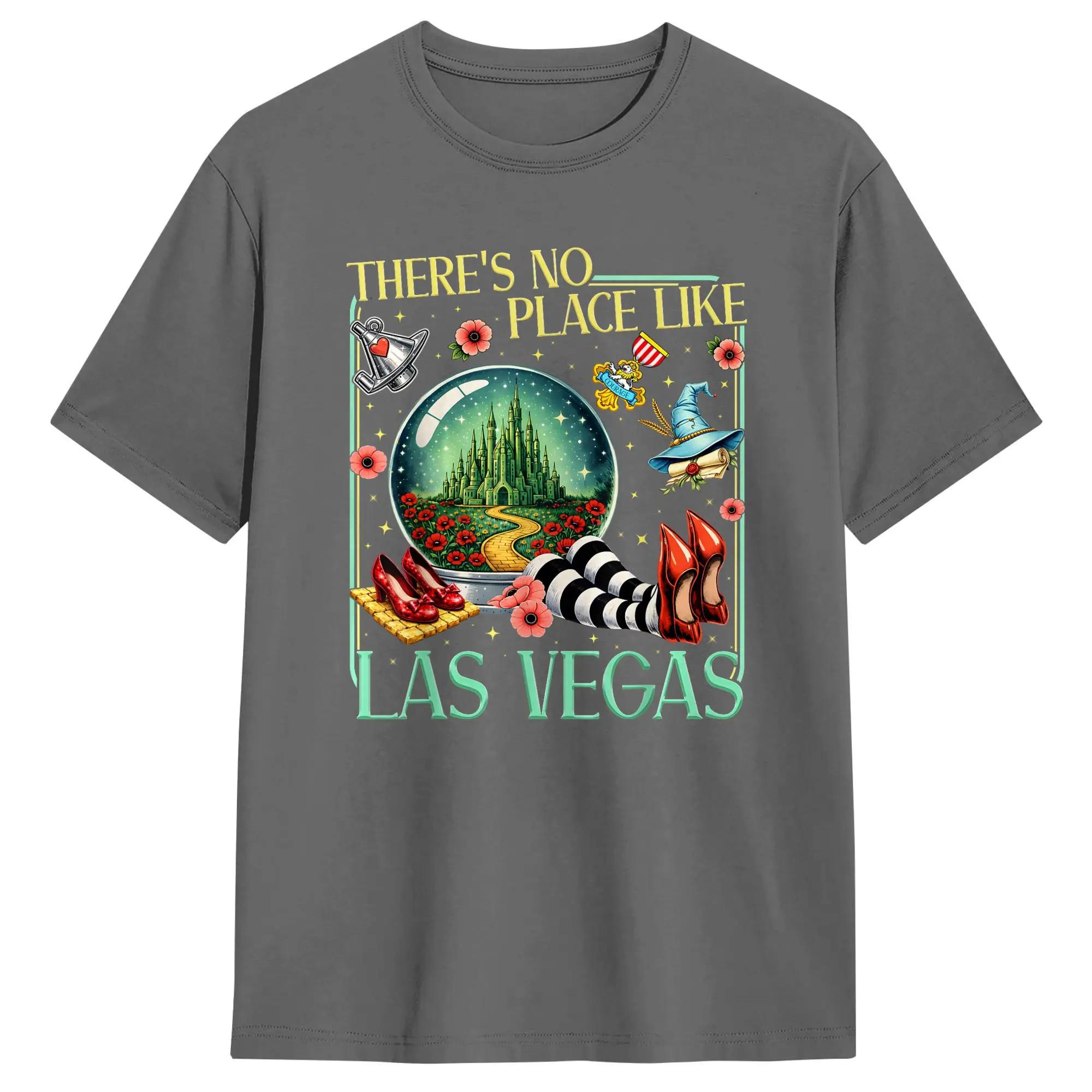 Yellow Brick Road Tee Wicked Off to See Wizard Men s T Shirts Leisure Tee Shirt Short Sleeve Round Collar T-Shirt Cotton Clothes XXL
