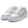 Puma Caven 2.0 Leather Color Block Slip Resistant Durable Low Top Sneakers Unisex Sneakers White Gray 399398-02